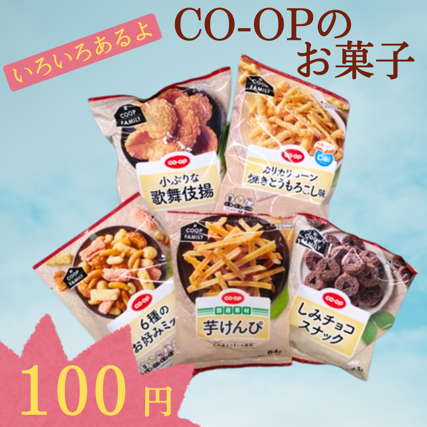 5月29日 CO-OPのお菓子