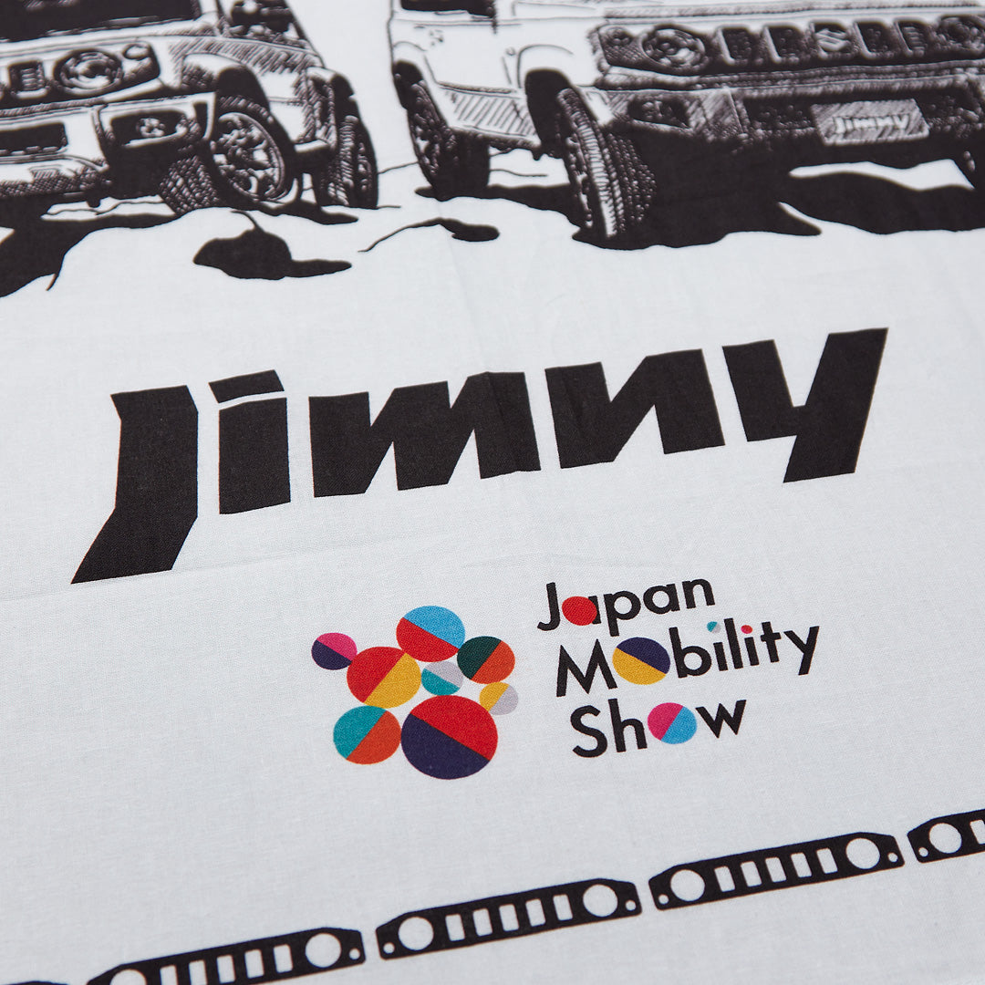 ジャパンモビリティショー2023オリジナル バンダナハンカチ ジムニー