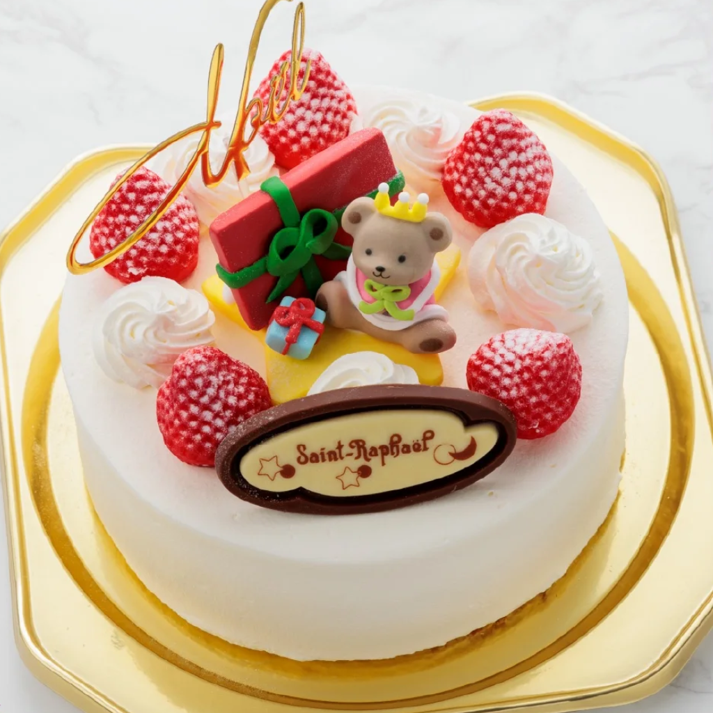 2025 X'mas サンラファエル イチゴの生クリームケーキ
