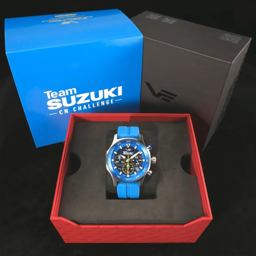 SUZUKI×VOSTOK EUROPE Team SUZUKI CN CHALLENGE コラボウォッチ