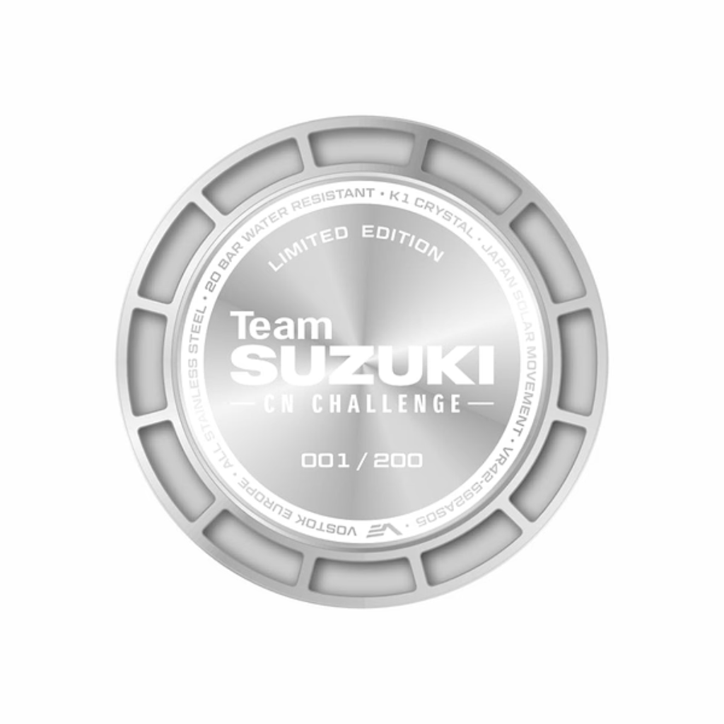 SUZUKI×VOSTOK EUROPE Team SUZUKI CN CHALLENGE コラボウォッチ