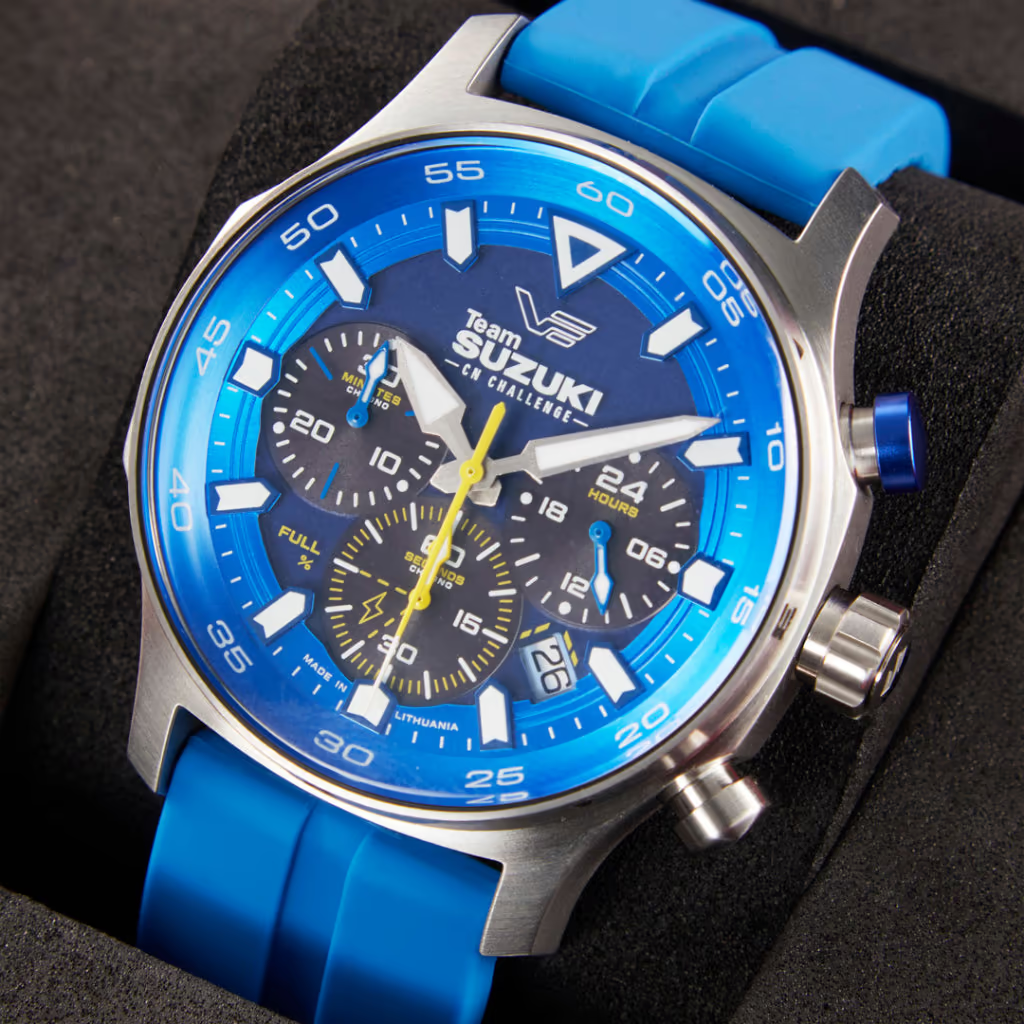 SUZUKI×VOSTOK EUROPE Team SUZUKI CN CHALLENGE コラボウォッチ