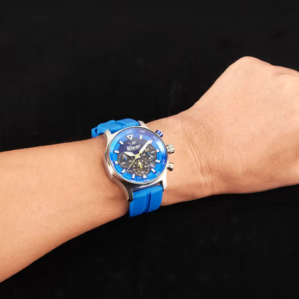 SUZUKI×VOSTOK EUROPE Team SUZUKI CN CHALLENGE コラボウォッチ