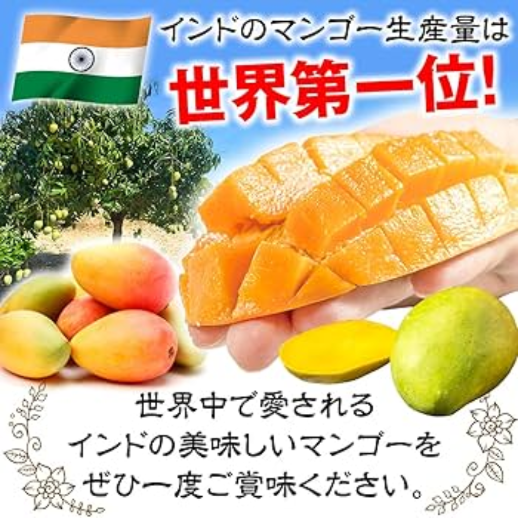 5月12日　インド産『極楽マンゴー』