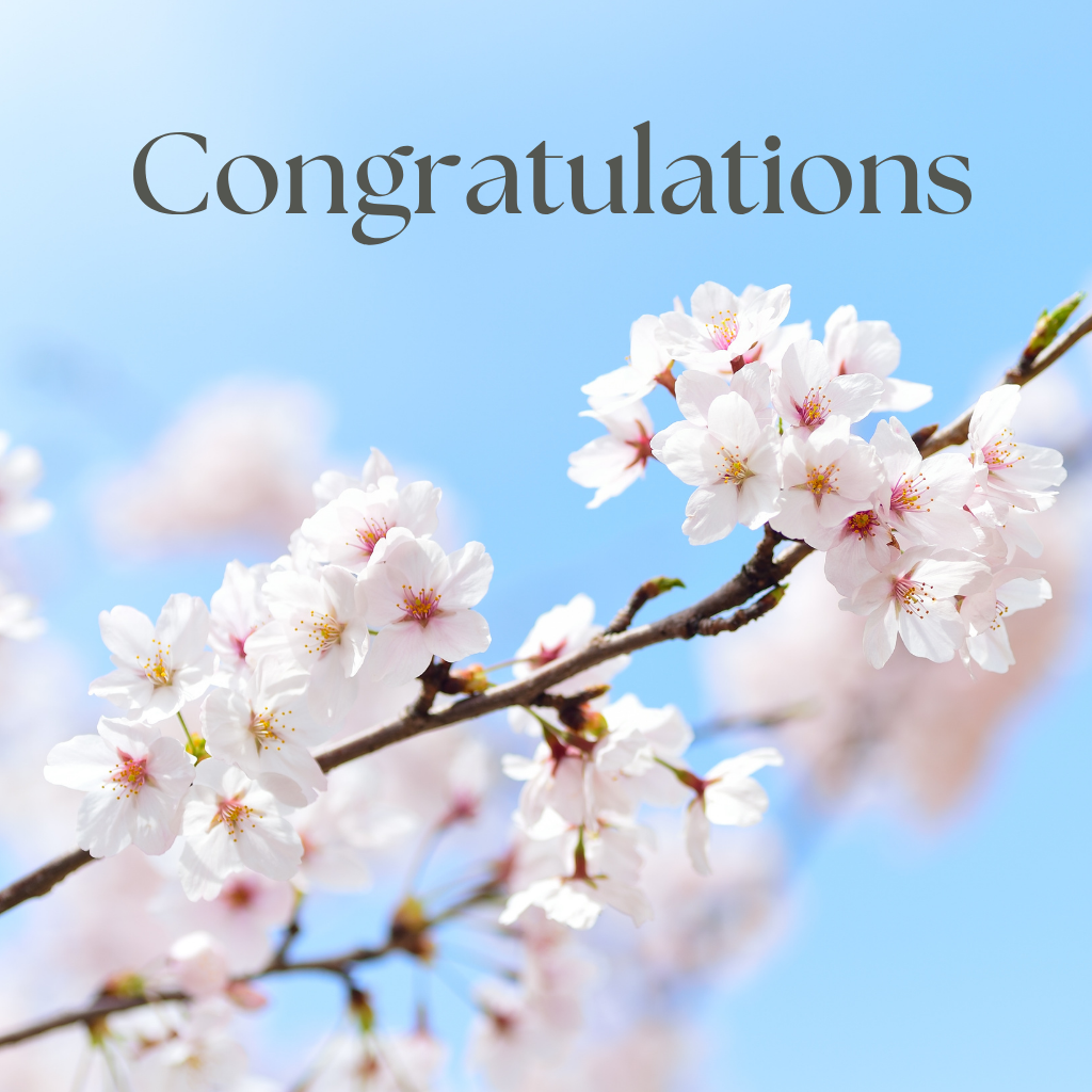 ４月3日　ご入社おめでとうございます