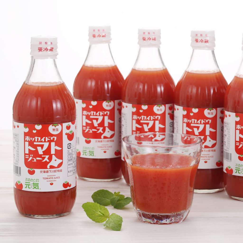 下川町のトマトジュースに『食塩無添加』タイプが登場！