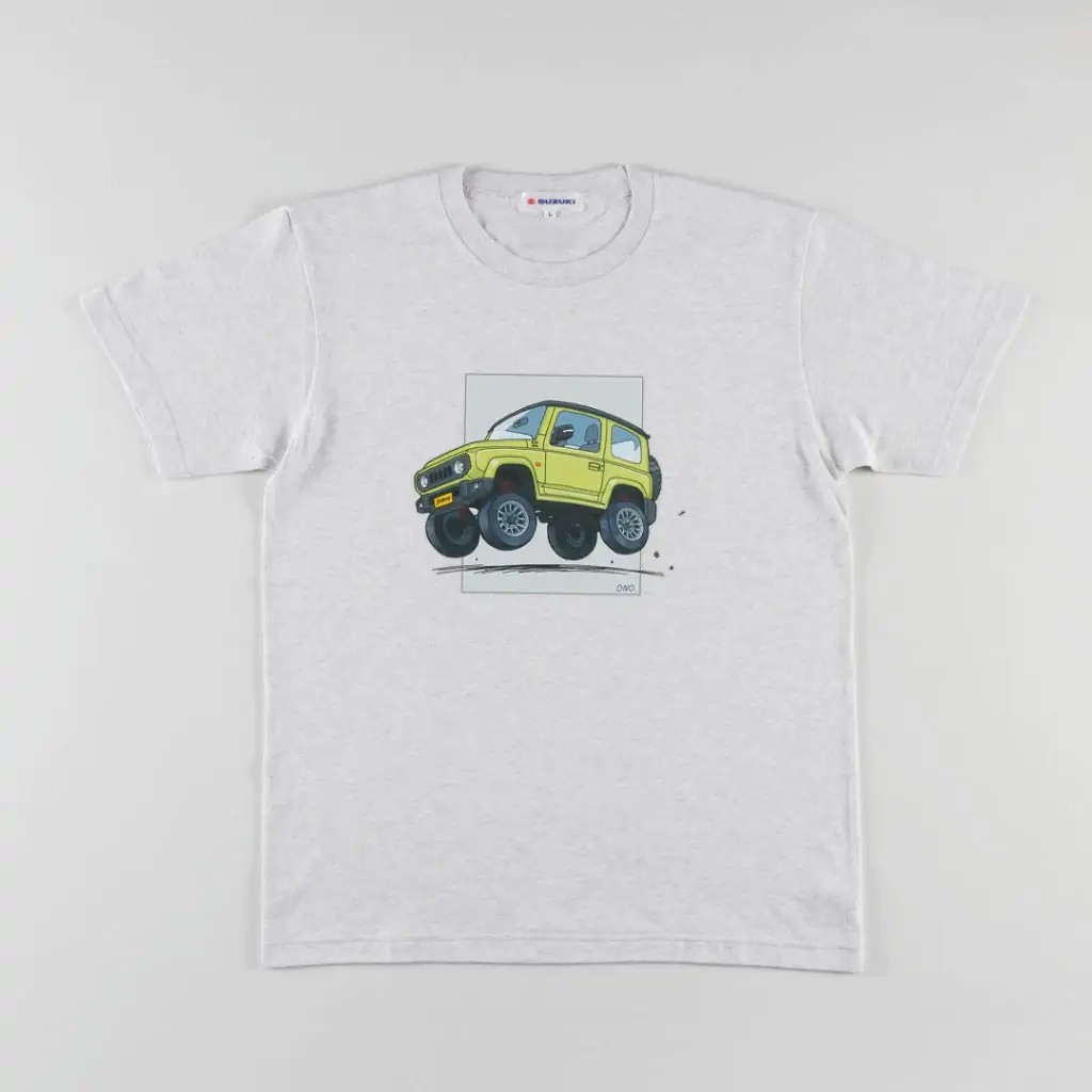 SUZUKIデザイナーズコレクション　ジムニープレミアムTシャツ　オートミール