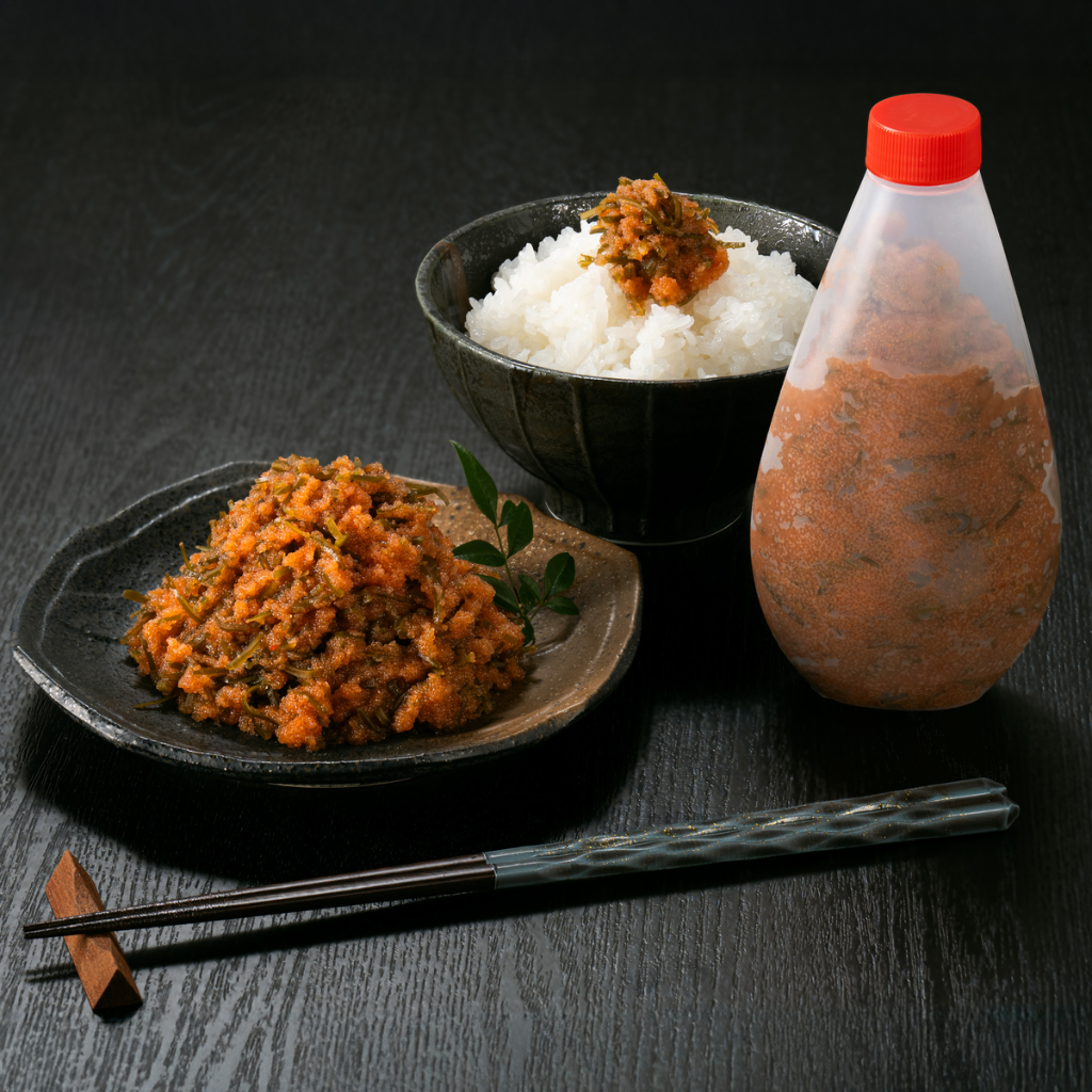 【さかえや2025】③昆布入りチューブめんたいこ 180ｇ