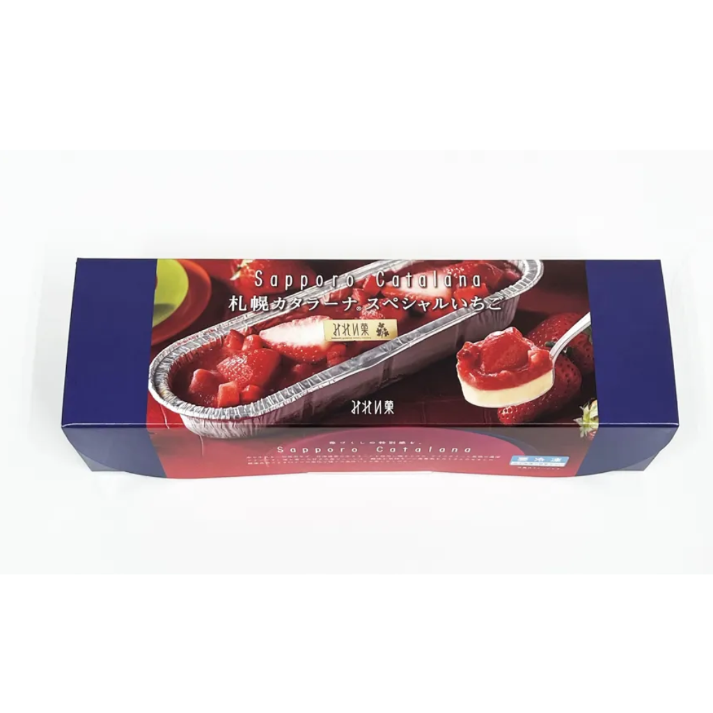 【みれい菓】札幌カタラーナ  スペシャルいちご　2025.11