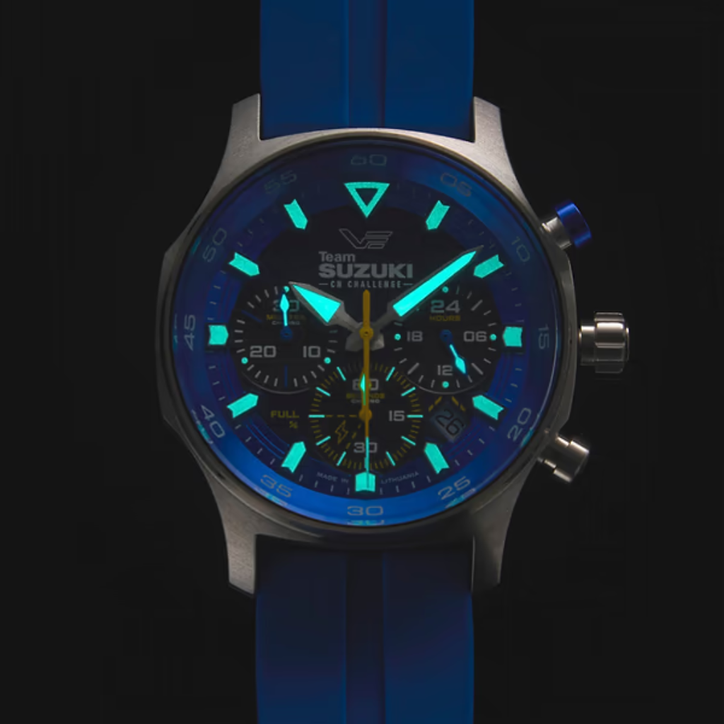 SUZUKI×VOSTOK EUROPE Team SUZUKI CN CHALLENGE コラボウォッチ